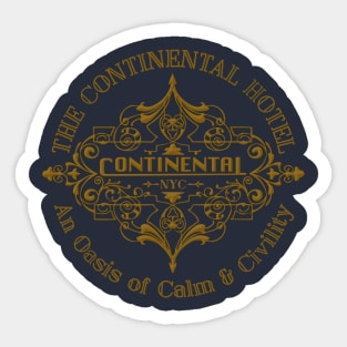 The Continental Sticker